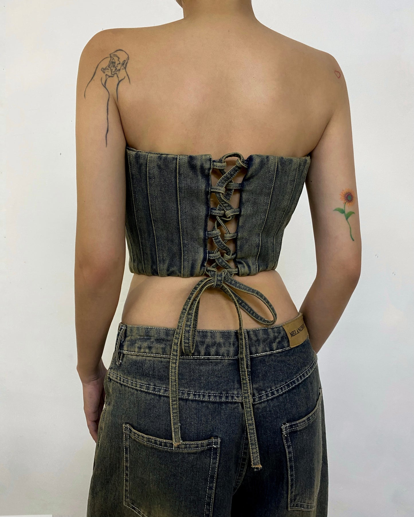 Giselle Denim Corset