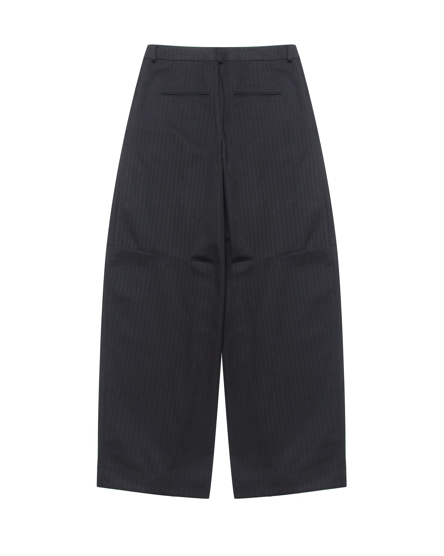 Double Pleated Balloon Trousers